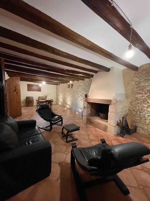 Casa Rural Cal Caseto Font-Rubi ภายนอก รูปภาพ