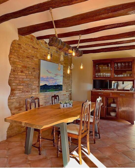 Casa Rural Cal Caseto Font-Rubi ภายนอก รูปภาพ